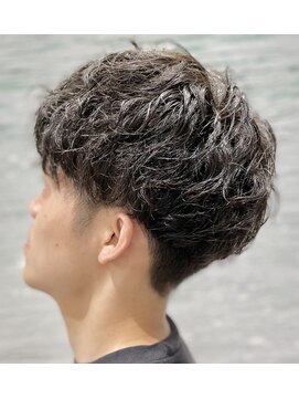 ヨシザワインク プレミアム 横浜 桜木町店(YOSHIZAWA Inc. PREMIUM) メンズナチュラルスパイラルパーマ×ツーブロック