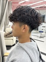 エミュ(emu) シャドウパーマ ダウンパーマ ホワイトメッシュ 八王子駅 八王子