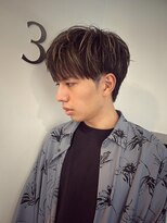 バランス ヘアーデザイン(BALANCE hair design) メンズナチュラルマッシュ×ハイライトカラー