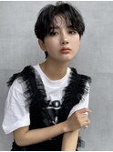 イメチェン前髪小顔ショート_銀座