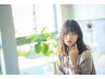 NEW【SNSで話題・透け感カラー】カット＋アドミオカラー￥9800