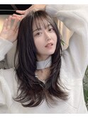 /ワンホン10代.20代.30代韓国ヘア/韓国風ヘア/レイヤーカット