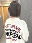 【YOKE】セピアベージュミルクティーベージュ金髪ボブロンドボブ