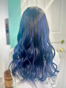 エターナルバイマティーナ(Eternal by MATINA) 【アンブレラ 黒×青】 池袋美容室