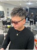 波巻きツイストスパイラルパーマ/フェザーパーマ/眉毛/メンズ