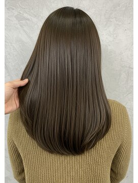 アントワープトーキョー(antwerp TOKYO) 30代40代50代オリーブブラウン酸性ストレート髪質改善縮毛矯正