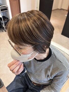 ポルカドット 豊橋店(Polkadot) お白髪ぼかしハイライト