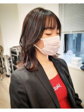 ネオヘアー 谷町九丁目店(Neo hair) 外ハネ×ミディアム