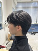 ダークアッシュニュアンスパーマ韓国マッシュ《用賀》