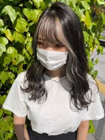 ヘアサロン アティリー(Hair Salon Attirer)&nbsp;西梅田/ボブ/グレーベージュ/白髪ぼかし/ハイライト/ベージュ