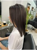 白髪ぼかしハイライト