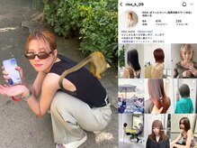 ◆ RISA ◆ぱつっとボブスタイル、トレンドを押さえた似合わせが得意