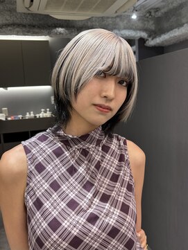 ロテ 名古屋 名駅店(Lote.) ミディアムヘア/デザインカラー/フェイスフレーミング/名古屋