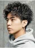 原宿スパイキーショートアップバングビジネスショート30代40代★