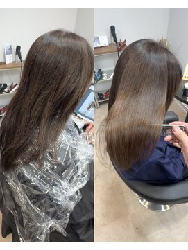 シル 調布(SIL.) ◆白髪率60%/白髪染め/髪質改善トリートメント