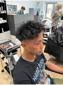 men's/MEN'S/メンズカット/メンズパーマ/郡山/眉毛/ピンパーマ