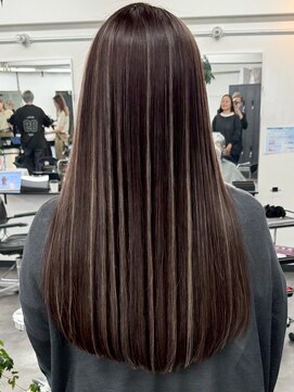 ジルブラン 土浦(JIL BLAN) ハイライトバレイヤージュダブルカラーケアブリーチ20代30代