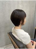 丸みショートボブ
