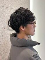 クーラアオヤマ(Cura Aoyama) カット/ニュアンスパーマ/シャドウパーマ/メンズカット/マッシュ