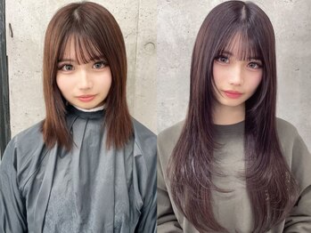 シイム(CYM)の写真/最高級人毛シールエクステで憧れのロングスタイル◎自然な仕上がりで一気に垢抜け!盛れるロングならお任せ!