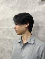 ソイクフ 高田馬場店(SOY-KUFU) フェザーパーマセンターパートツーブロックセンター分け