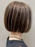 【お任せOK】カット+白髪ぼかしハイライト￥16900