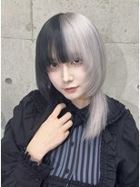 インク 渋谷(INK.)&nbsp;ミルクティーブロンドニュアンスウルフワンホンレイヤー渋谷
