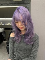 ロテ 名古屋 名駅店(Lote.) 着物ヘア/大人ガーリー/ダークアッシュ/似合わせカット