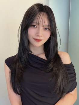 ラパンセヴェール(LA PENSEE VERT)の写真/【矢場町5分】柔らかい手触りとまとまりのある質感へ。髪質に合わせたダメージレスなストレート◎