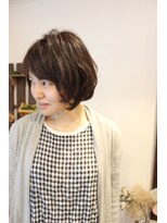 ヘアー ド ブラン(Hair de Brun)&nbsp;☆前下がり☆ムーブボブ☆