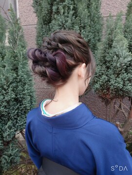 アンドプラス(And plus) 袴&ヘアセット