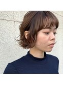 【favori　自由が丘】　ウェーブショートボブ