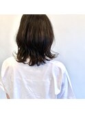 ガクセイサン×カット。ゆるーく、波ウェーブで◎。