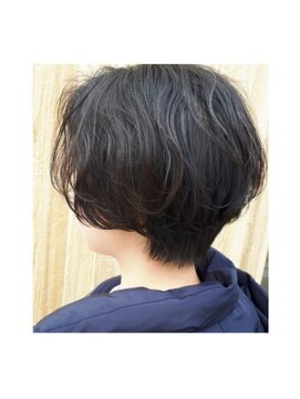 リノス ヘアー(LinoS hair) ハンサムショート×オゾンパーマ
