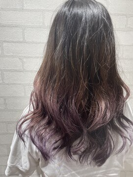 ビスイル 秋葉原店(Vis ill) グラデーション/ラベンダー/ケアブリーチ/大人かわいい