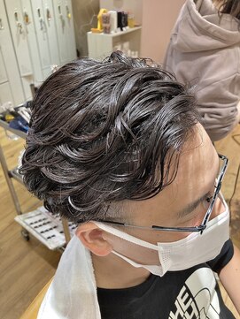 アヴァンス 天王寺店(AVANCE.) 王道マッシュ×ビジネスパーマ