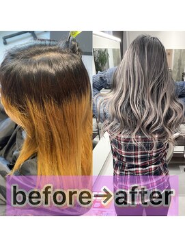 キング 高槻(K!ng) 【高槻】ホワイトバレイヤージュ