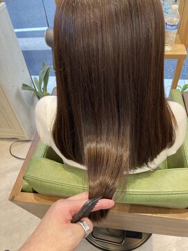 ハレヘアー ホーム(Hale hair home) 美髪カラー　/　髪質改善カラー