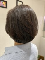 エクリ シセイドウ 麻布十番店(equri×SHISEIDO)&nbsp;【麻布十番】40代50代にオススメのふんわりショートボブ