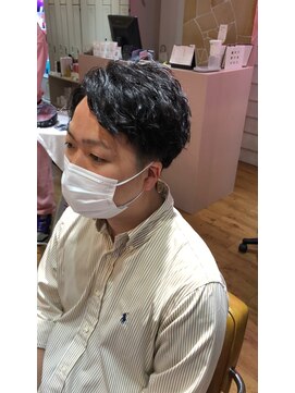 アヴァンス 天王寺店(AVANCE.) ツイストパーマ×サイドパート