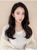 大人可愛い韓国ヘア×ダークカラー