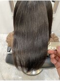 @aidaman321/セクションカラー/ペールベージュ/外ハネボブ
