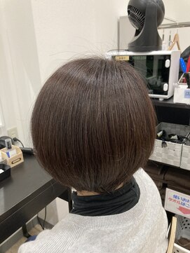 ビーズカラーイオン 酒田南店 うる艶オーガニックカラー全体染め