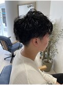 メンズスパイラルパーマ