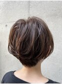 丸みショート/マッシュボブ