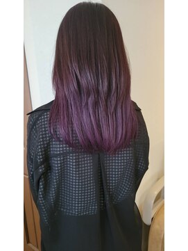 ベルコフレ 玉造店(Belle Coffret) 【BelleCoffret】パープルピンク ラベンダーバイオレット ウルフ