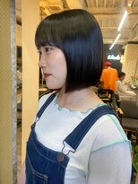 スティーロ 渋谷(Steelo)&nbsp;Steelo  顎ラインボブ×ディープグレー