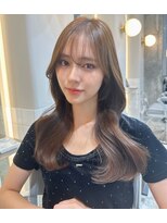 シーシンジュク 新宿南口(Sea shinjuku)&nbsp;韓国風前髪×レイヤーカット【髪質改善/新宿/レイヤーカット】