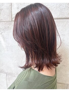 スニップス ダズ(SNIPS DOES) カシスブラウン/暖色/顔回りレイヤー/