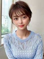 アフロート ディル(AFLOAT D'L)&nbsp;20代30代40代大人かわいい 小顔 ショートボブ  ひし形シルエット